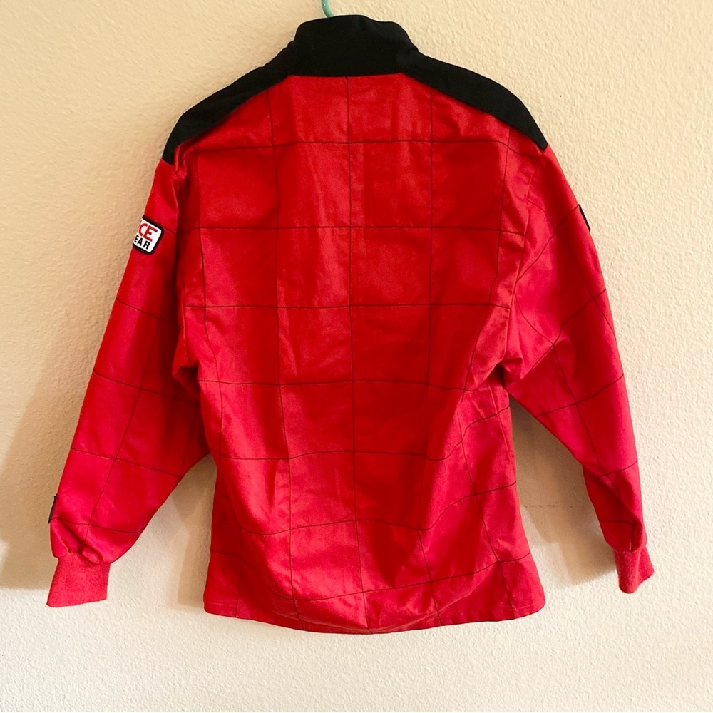 Jacket - G Force Auto Racing - Red  SFI 3-2A/1 ~ Med ~ Fire Retardant (FR) - VGC - Picture 7 of 10